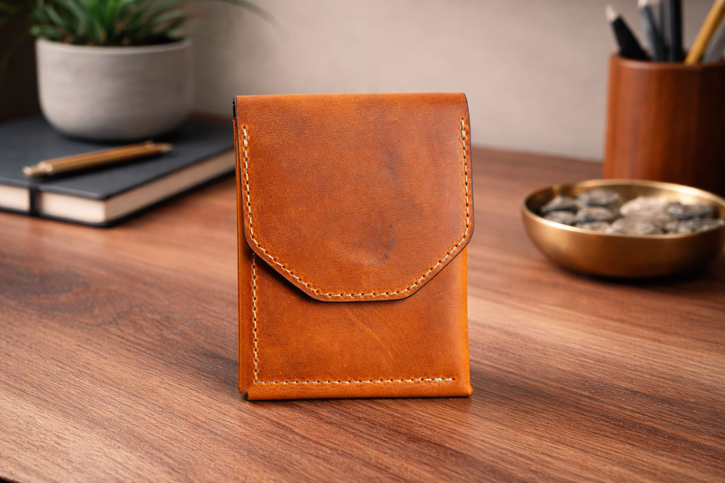 Leather Cash Wallet