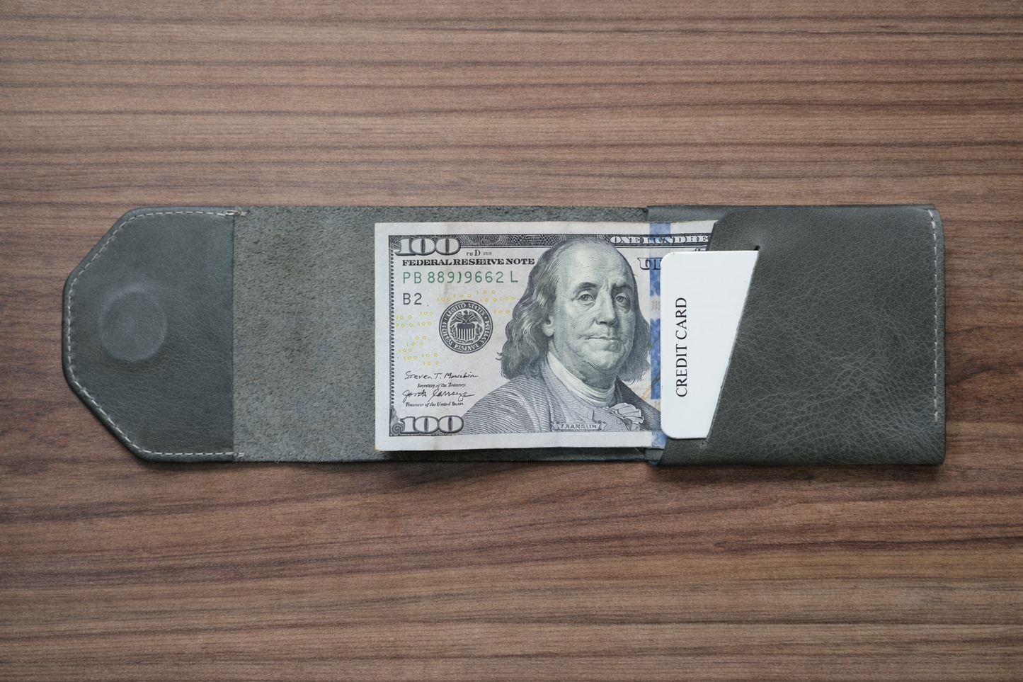 Leather Cash Wallet