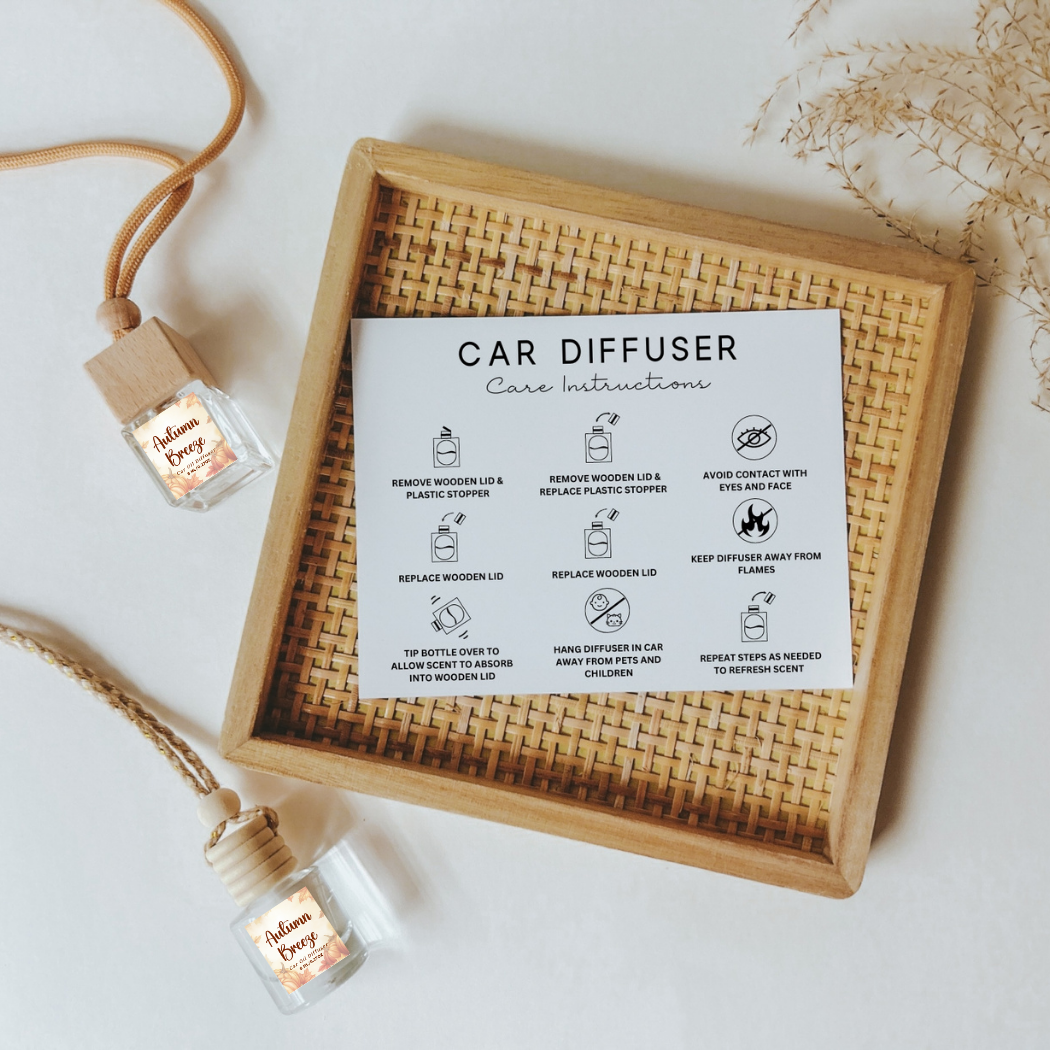 Autumn Breeze | Hanging Car Diffuser - Threads Boutique