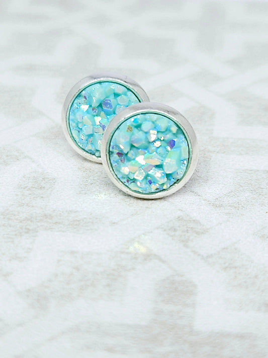 Tiffany Blue Studs