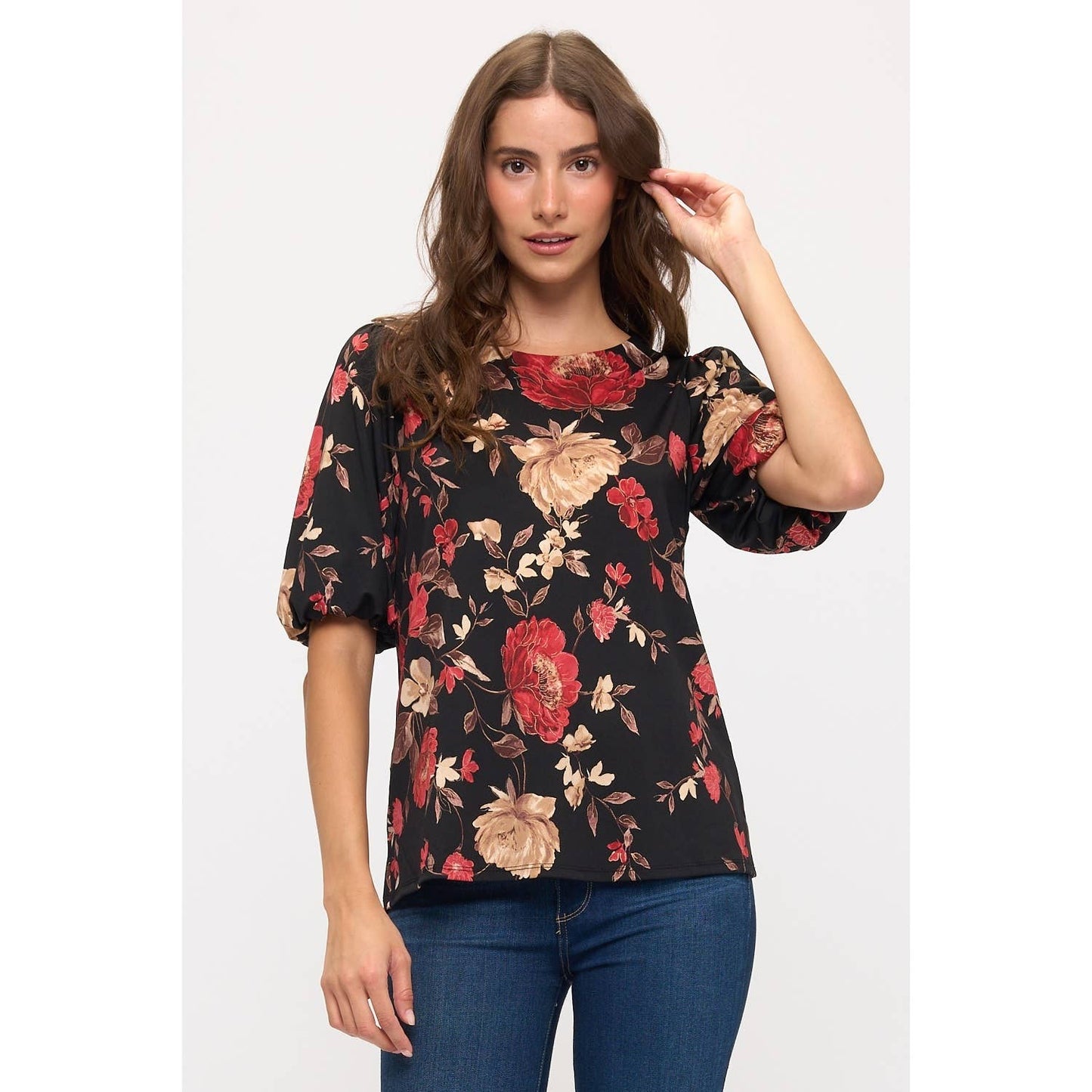Floral Print Top