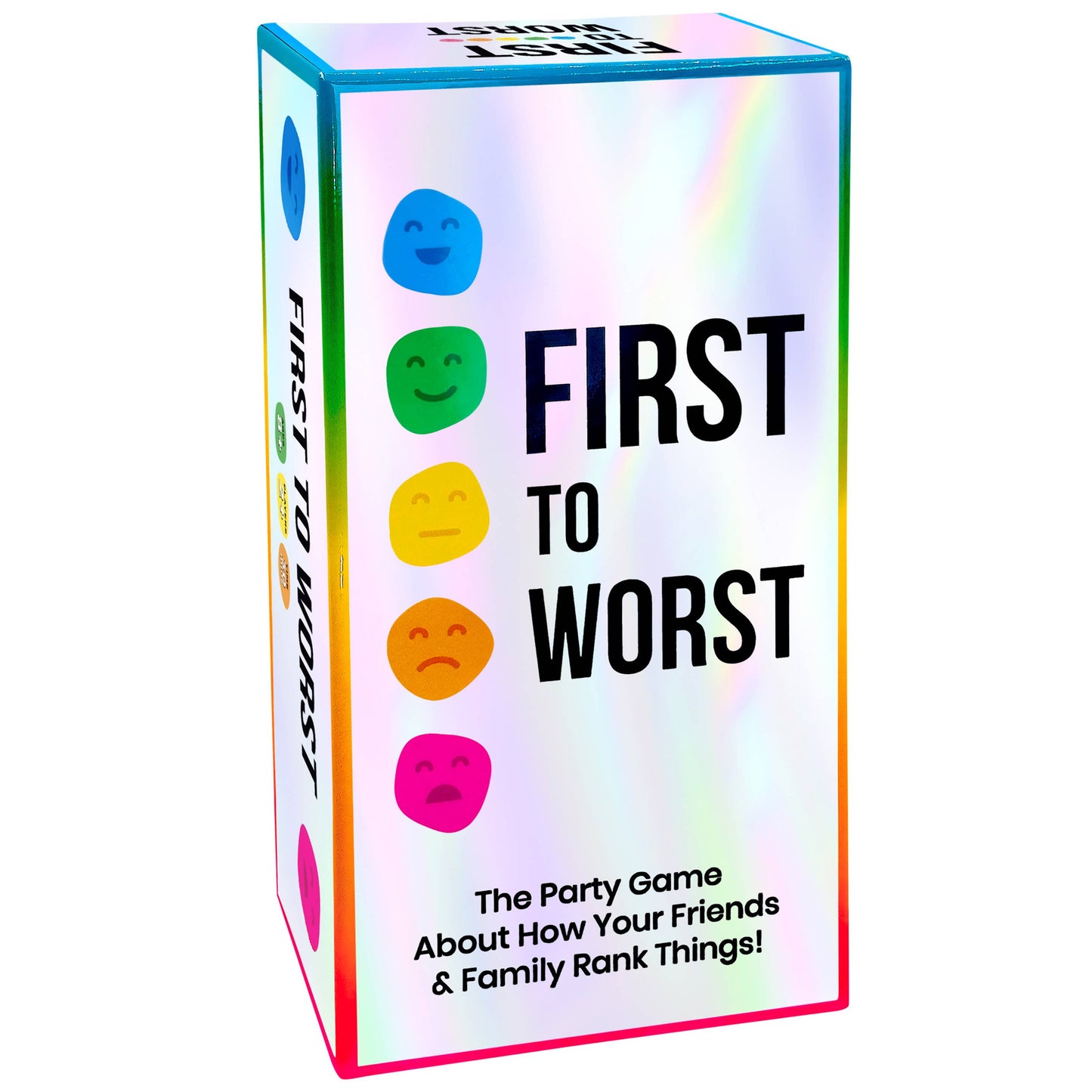 FIRST TO WORST: How Your Friends & Family Rank Things Game - Threads Boutique
