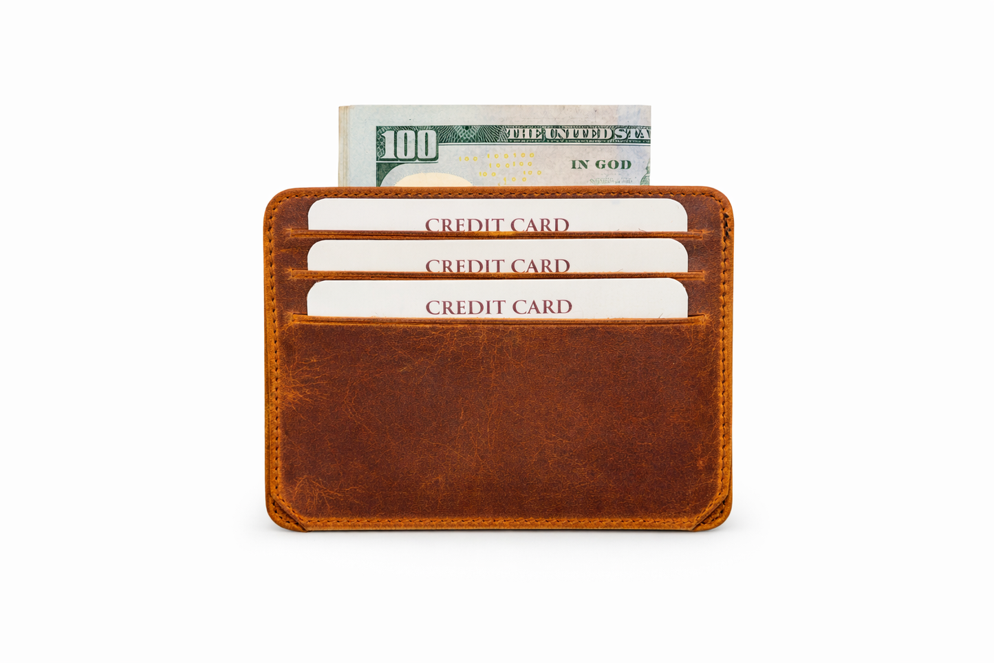 Helios Handcrafted Genuine Leather Cardholder