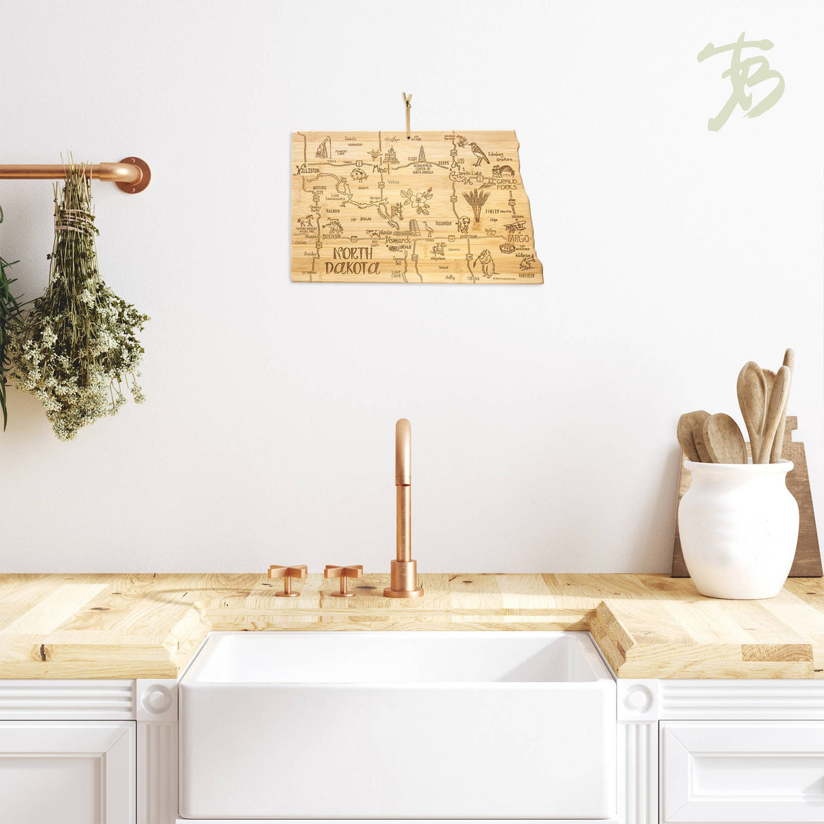 North Dakota Cutting Board