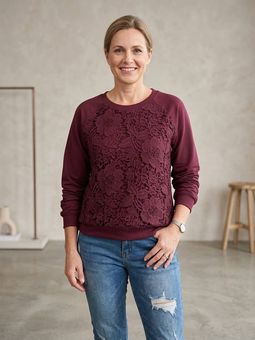 Flower Patch Top - Plus