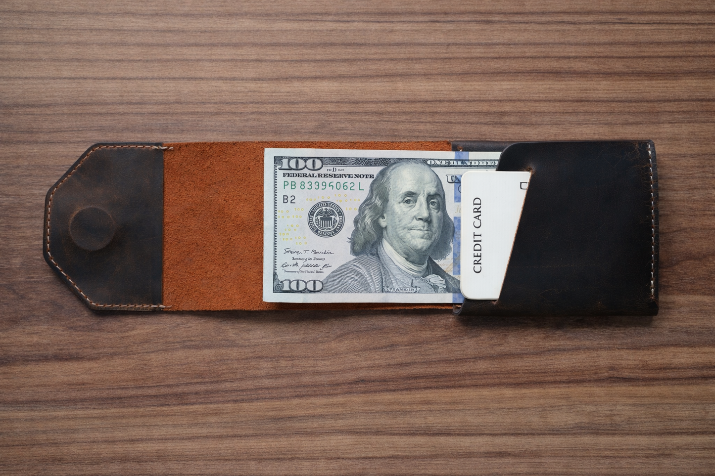 Leather Cash Wallet