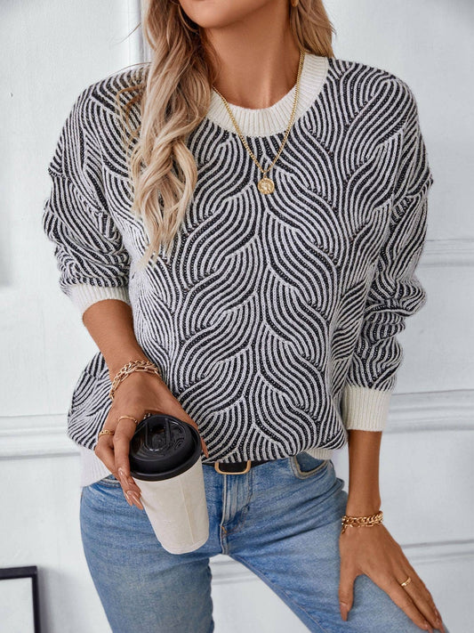 Wave Knit sweater