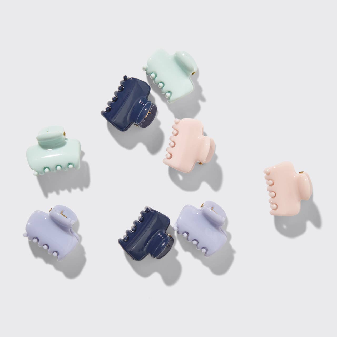 Mini Cloud Clips 8pc Set- Garden Bouquet