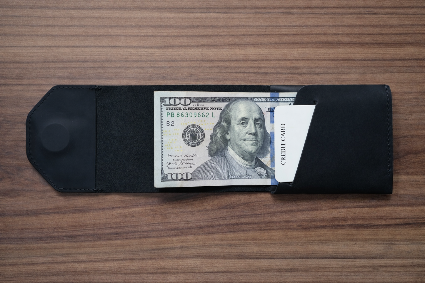 Leather Cash Wallet