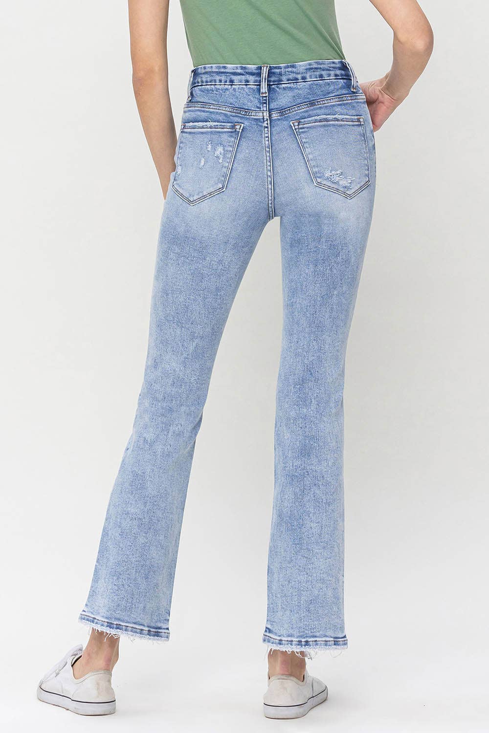 Vervet High Rise Bootcut Light Wash