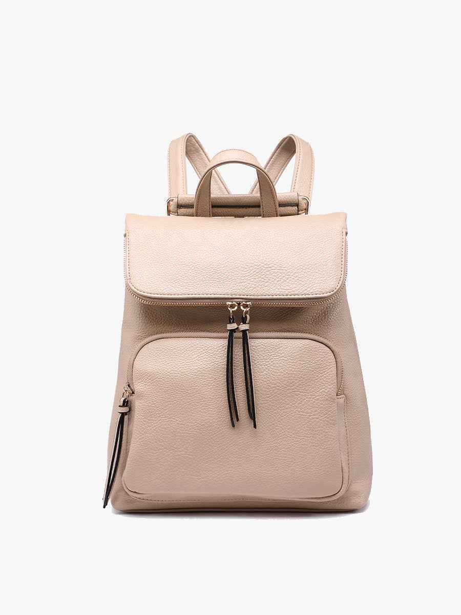 Jen & Co. - Everlee Convertible Backpack – Vegan Leather Bag | BP2748