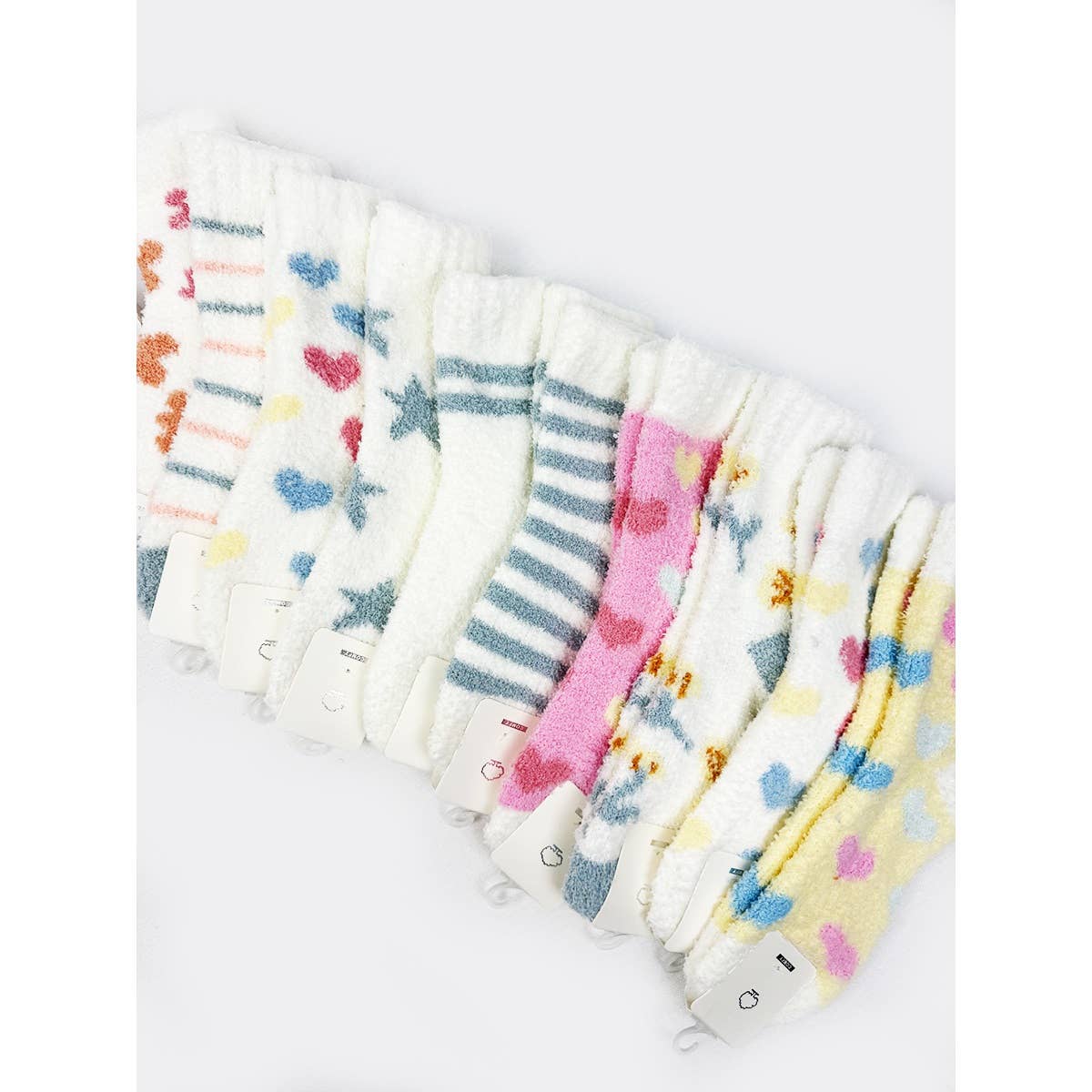 Soft Tone Comfy Winter Design Socks - Threads Boutique