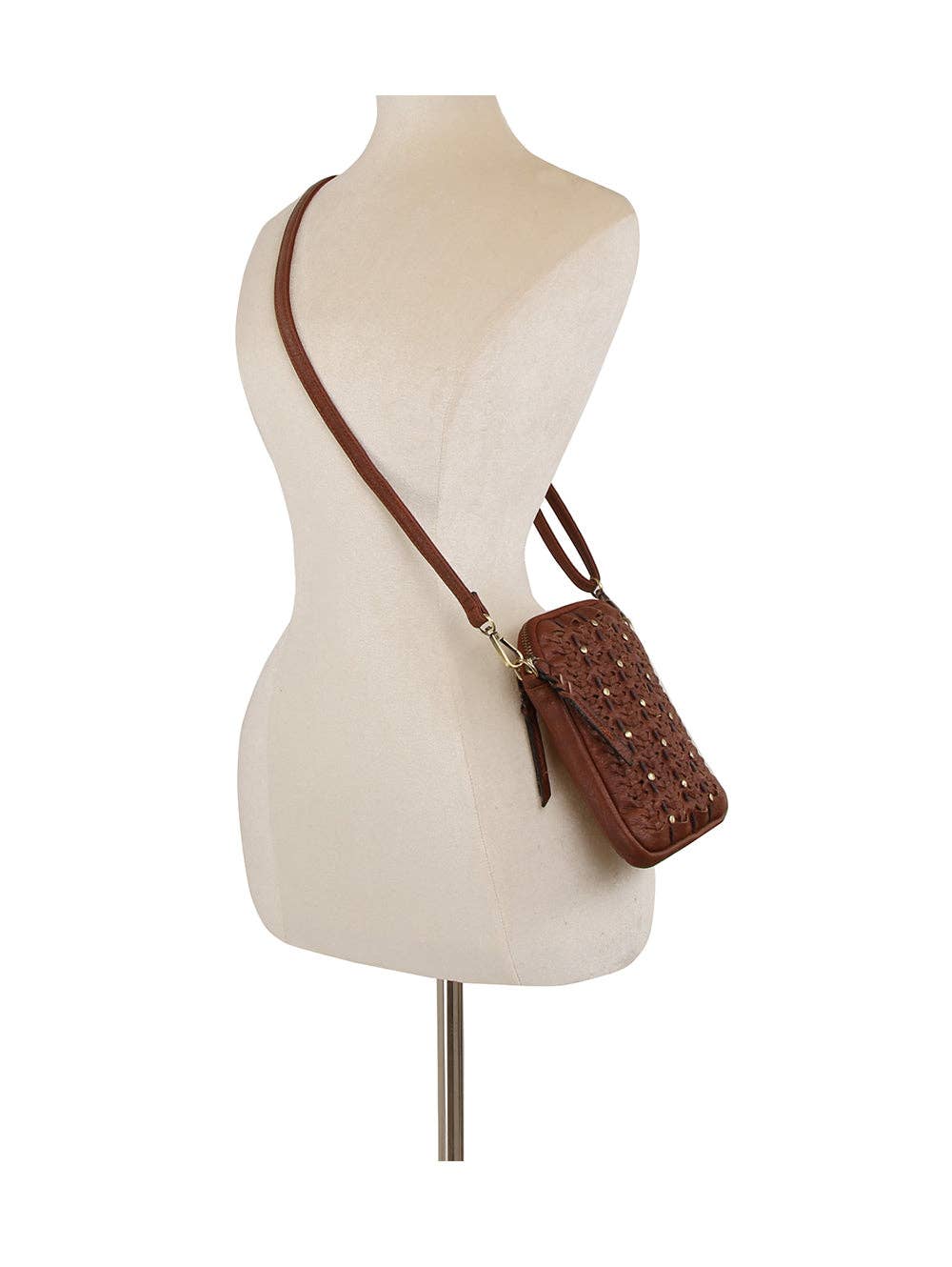 Braided Mini Crossbody