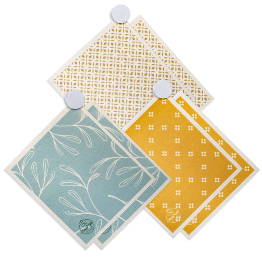 Harps & Seb Swedish Dishcloths - 6 Pack - Apothecary