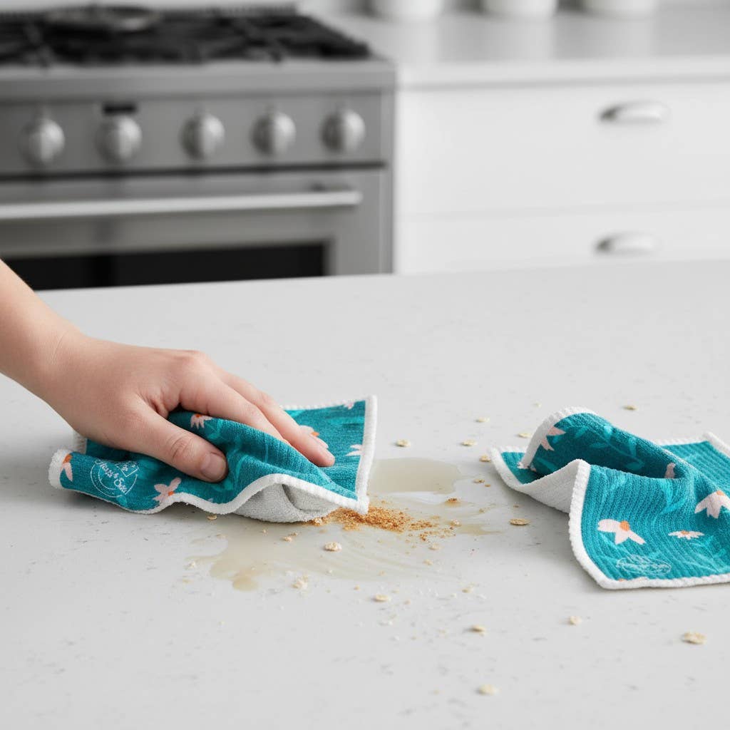 Harps & Seb Swedish Dishcloths - Daisy Field