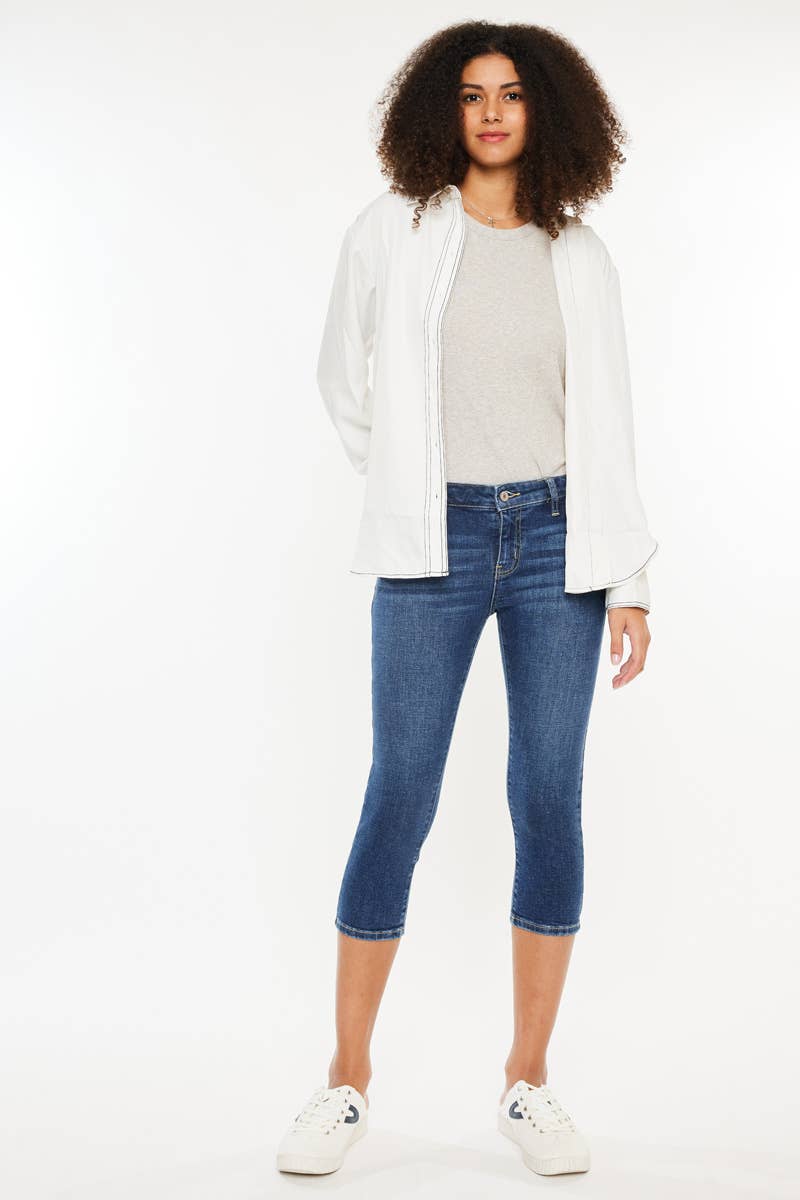 Gretchen Front Pocket Capri