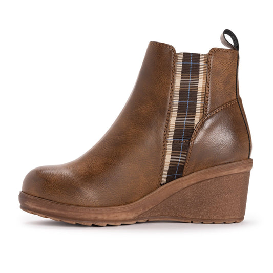England Oxford Wedge Booties