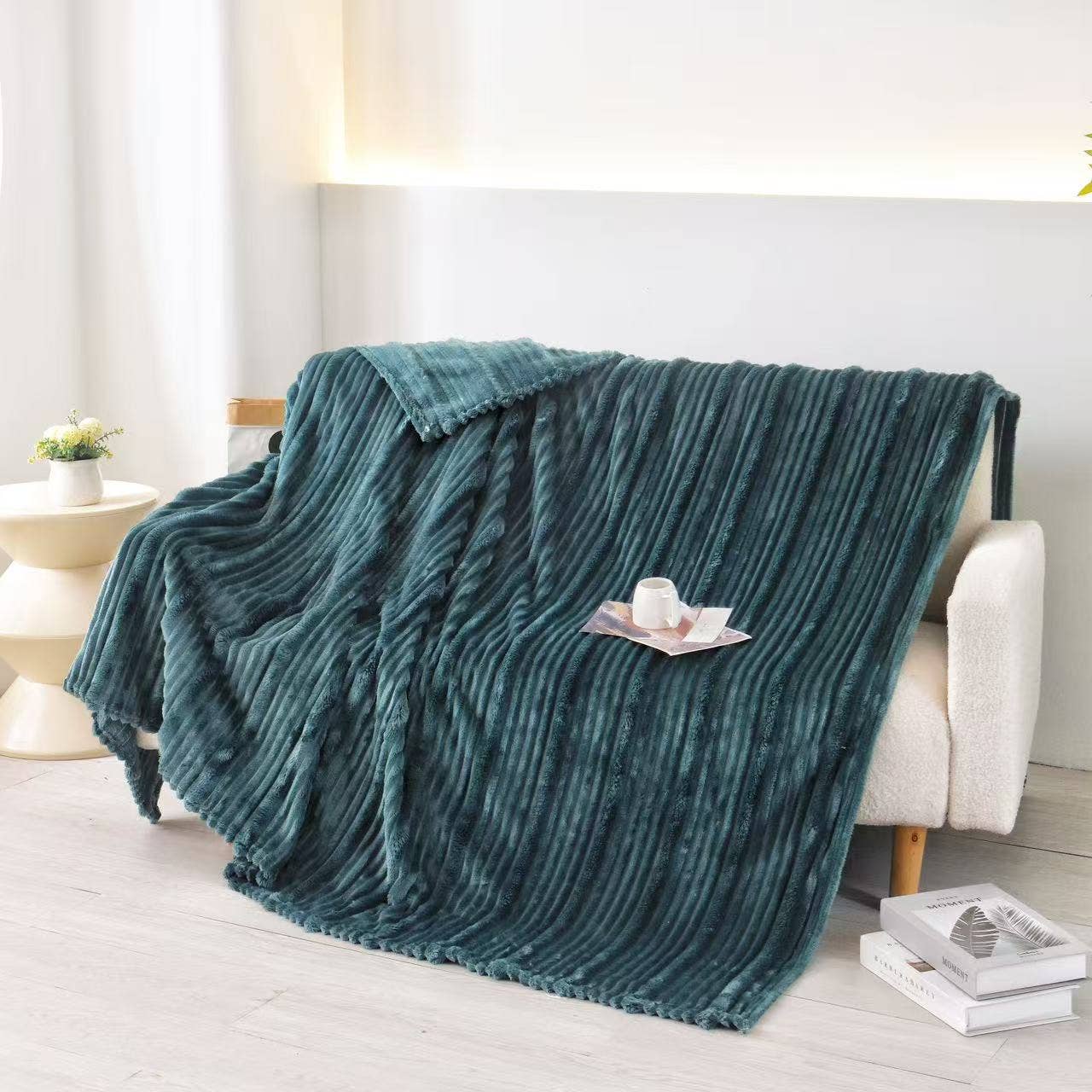 Ultra Soft Ribbed Blanket