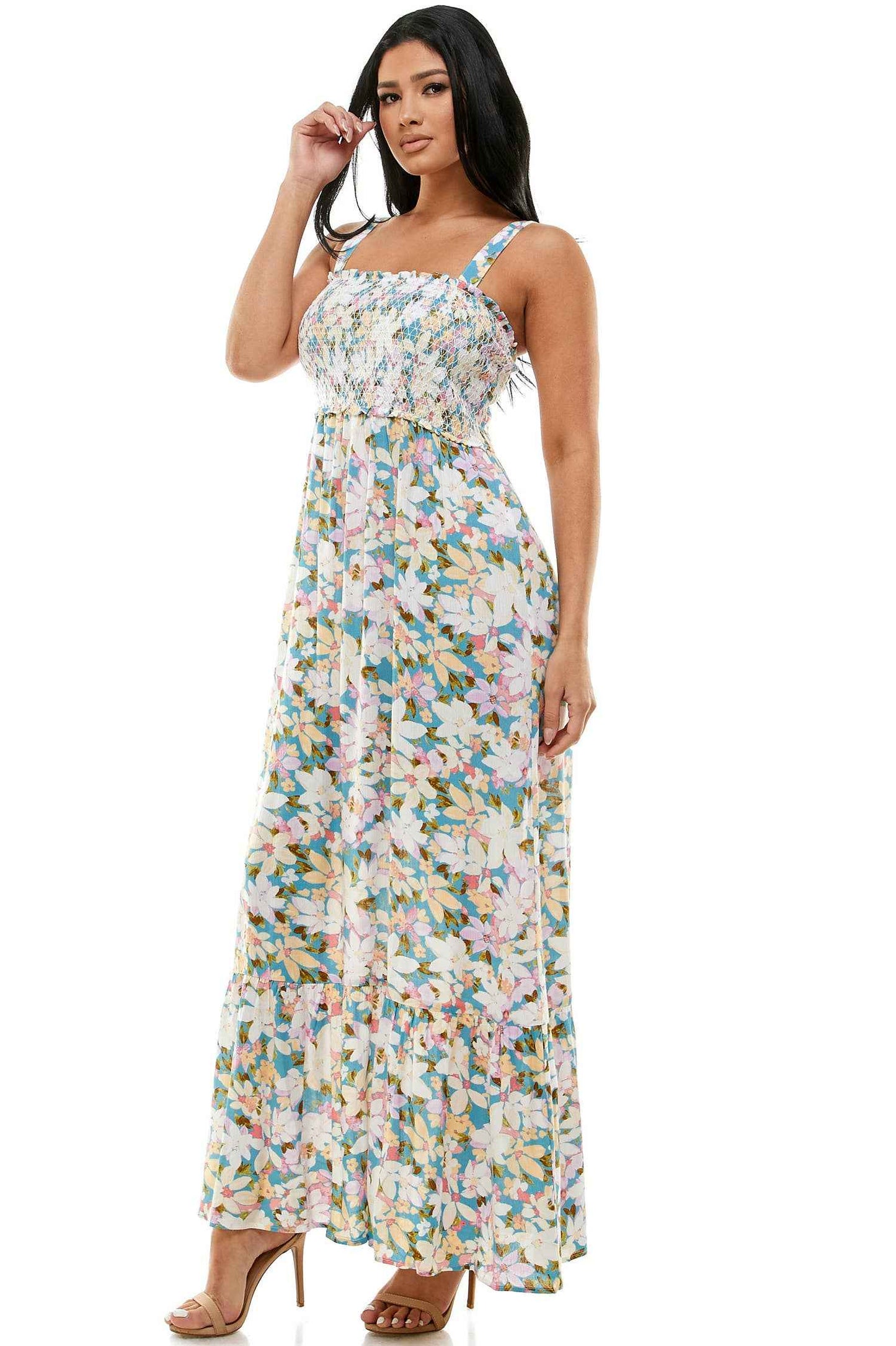 Meadow Bloom Maxi Dress