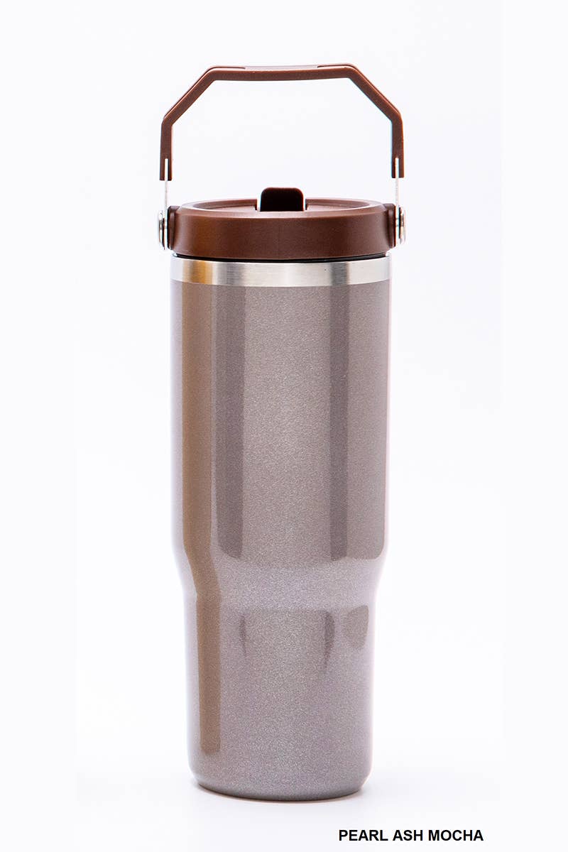 30oz Flip Straw Tumbler