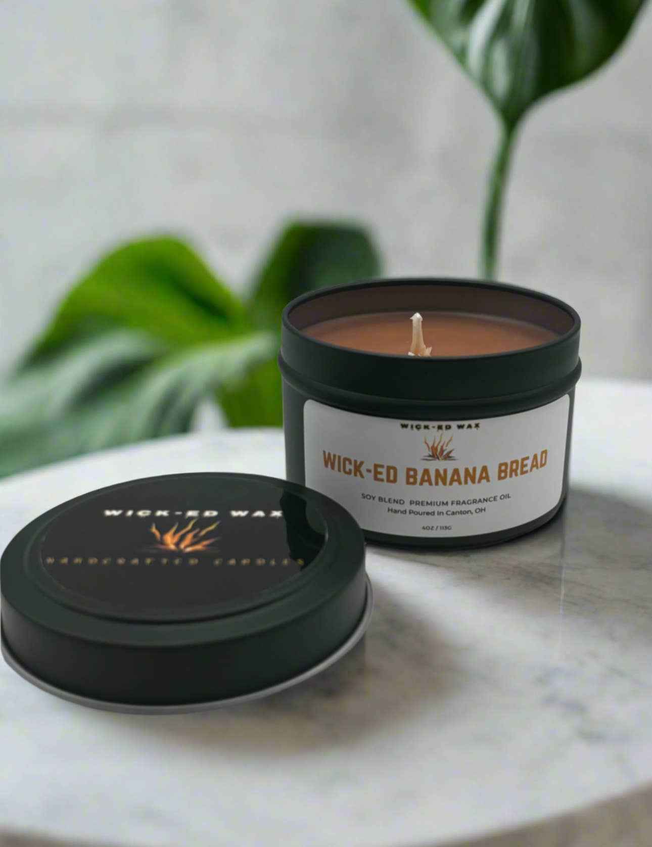 Banana Nut Bread Scented 4oz Candle