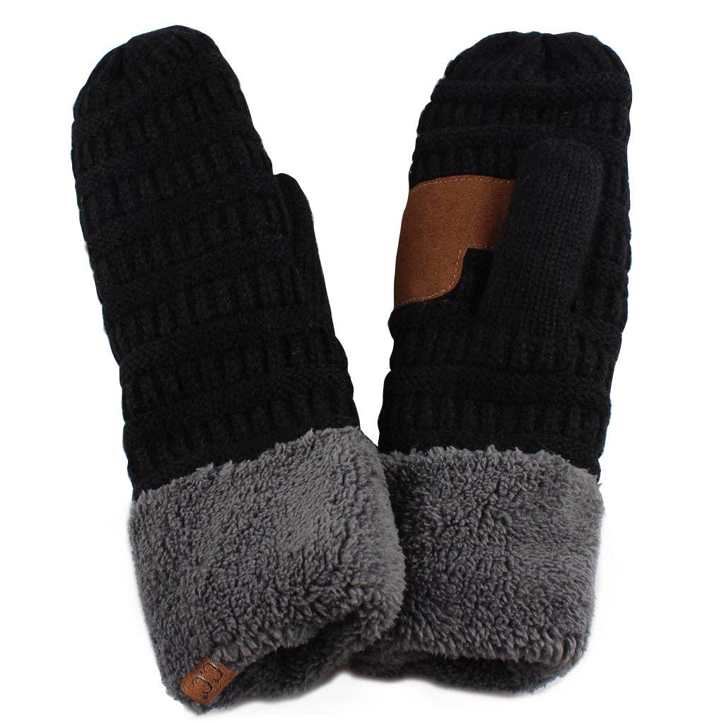 CC Color Block Unisex Mittens