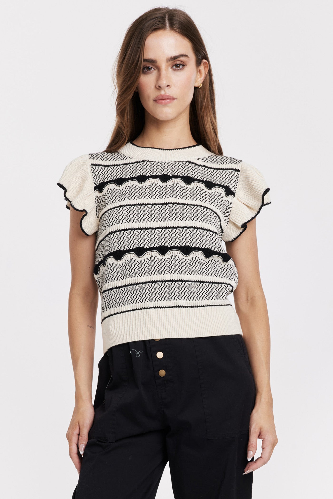 Bethany Cap Sleeve Sweater