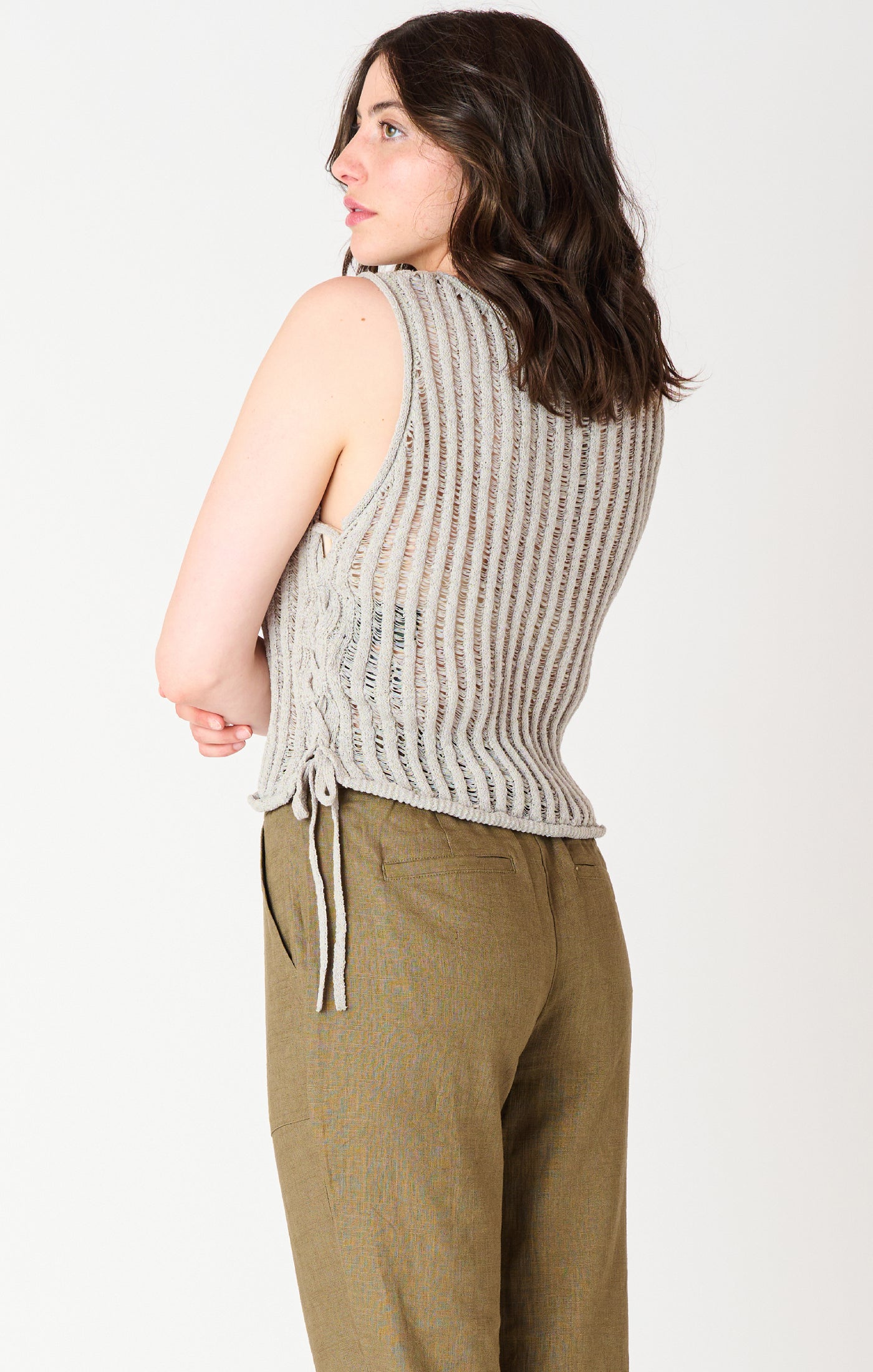 Open Stitch Tank